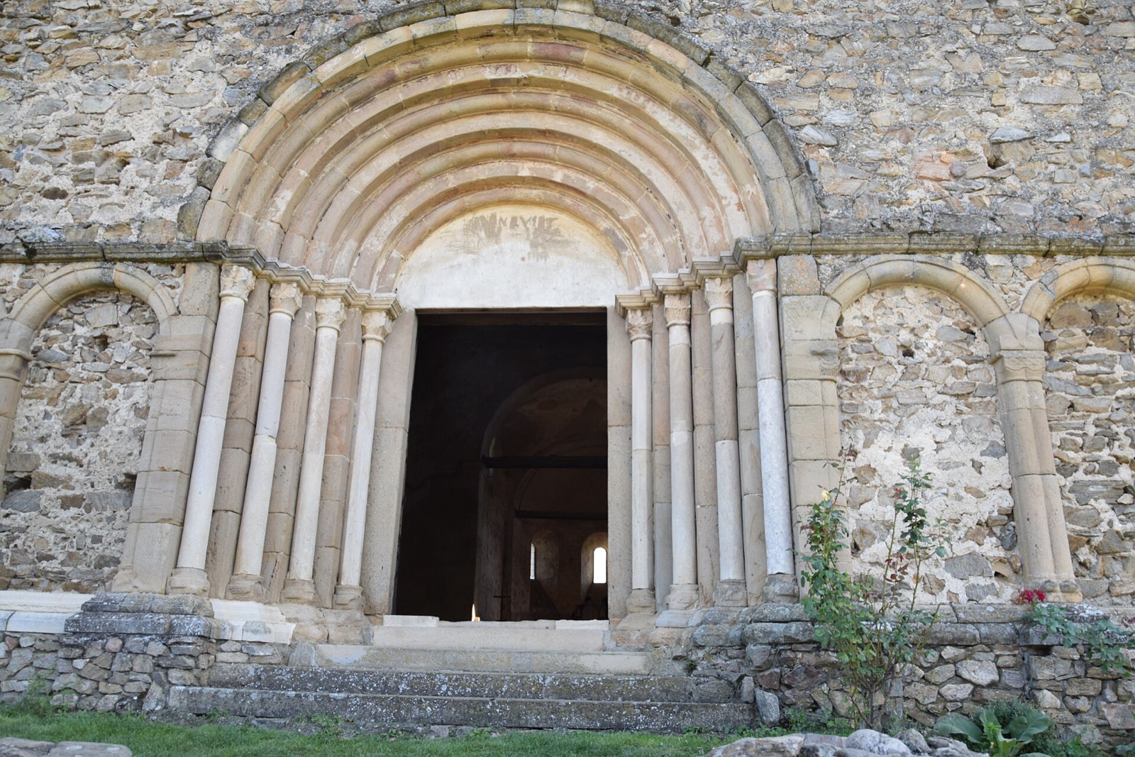 Romanesque west portal